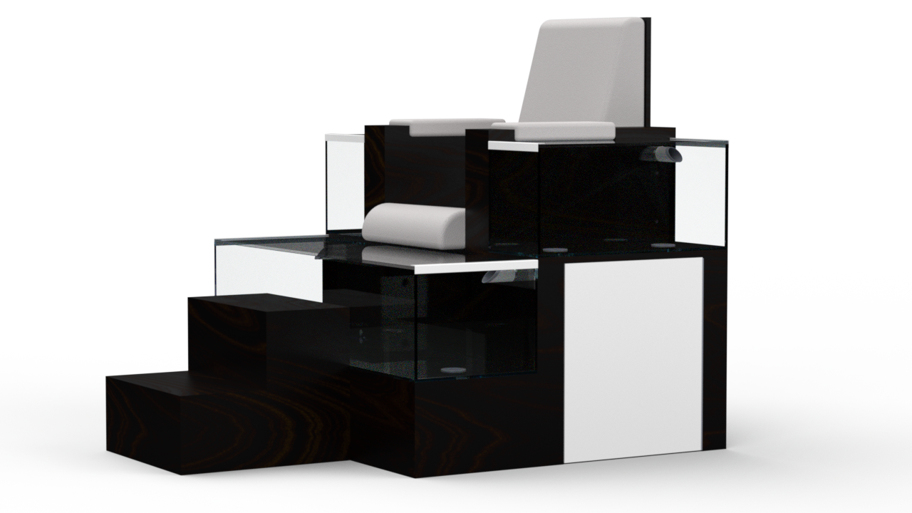 Producto Mobotech Design S.L ictoterapia o limpieza de impurezas mediante el uso de peces. Ejemplo de ingeniería y desarrollo de producto
