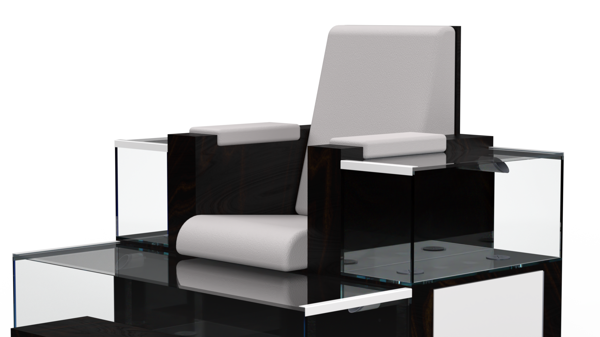 Producto Mobotech Design S.L ictoterapia o limpieza de impurezas mediante el uso de peces. Ejemplo de ingeniería y desarrollo de producto